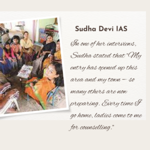 IAS officer sudha devi